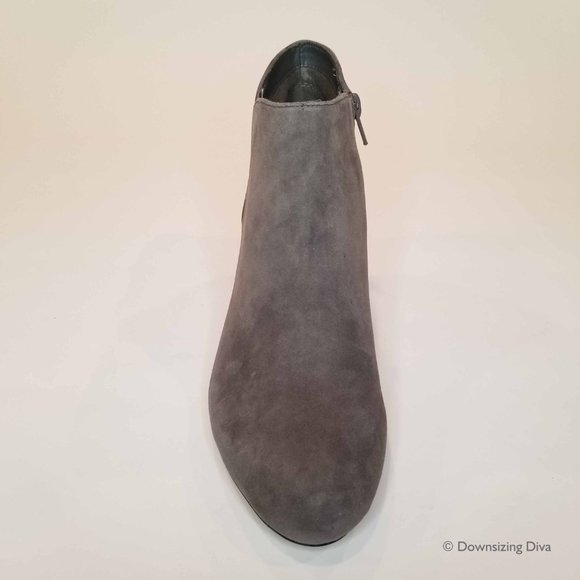 Clarks - Arista Paige - Ankle Bootie - Gray/Grey - Picture 5 of 12